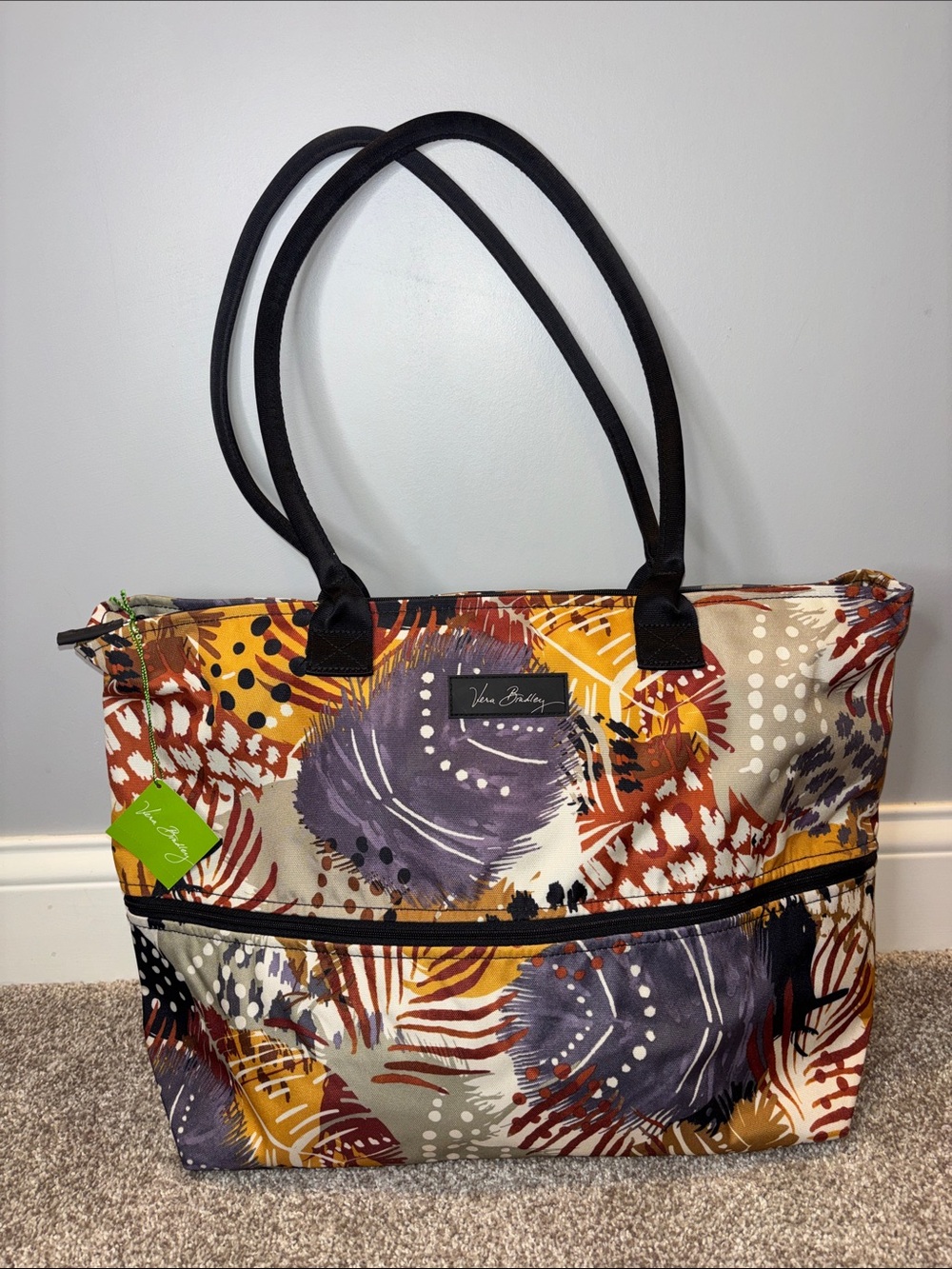 NWT Vera Bradley Lighten Up Expandable Travel Bag